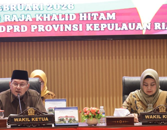 DPRD Kepri Matangkan Ranperda RTRW, Susunan Pansus Resmi Ditetapkan